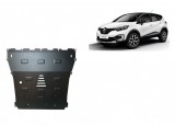 Scut Protection Renault Captur, 2019-2024 - Acél Motor, váltó és hűtővédő lemez