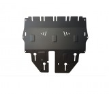 Scut Protection Skoda Fabia 3, 2015-2021 benzin - Acél Motor, váltó és hűtővédő lemez