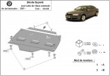 Scut Protection Skoda Superb, 2001-2008 - Acél AUTOMATA váltóvédő lemez