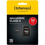 SD MicroSD Card 32GB Intenso inkl. SD Adapter (3403480) (3403480)
