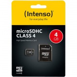 SD MicroSD Card 4GB Intenso inkl. SD Adapter (3403450) (3403450)
