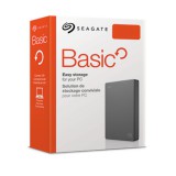 SEAGATE BASIC Külső HDD 5TB USB 3.0 Szürke