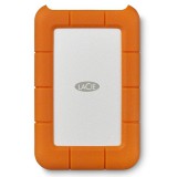 SEAGATE LaCie STFR1000800 Rugged 1TB, 2,5", USB-C Narancs-Ezüst külső merevlemez