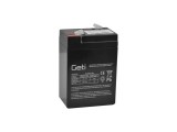Sealed lead acid battery 6V 4.5Ah GETI