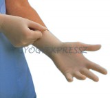 SEBÉSZETI STERIL LATEX 50 db Púderes gumikesztyű vizsgálókesztyű