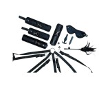 Sei Mio - ágyhoz rögzíthető bondage szett (fekete)