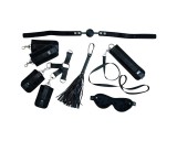 Sei Mio - bondage szett - fekete (6 részes)