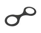 Sei Mio - szilikon bilincs - M (fekete)