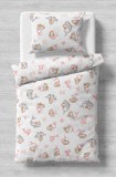 Sellő mintás 2 részes ovis ágynemű huzat - 90x130 cm