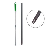 Selmop Fém nyél, menetes, zöld 130cm