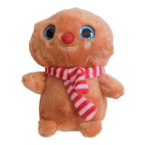 Semo Toys Bagoly plüssfigura csíkos sálban 18cm