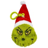 Semo Toys Grincs plüss kulcstartó mikulássapkával 8cm-es