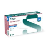 SEMPERCARE® Edition Latex Powder-Free kesztyű fehér "S 6-7" 100 db