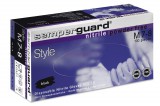 SEMPERGUARD® Nitrile Style - nitril kesztyű fekete XL 9-10 90 db