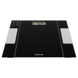 Sencor SBS 5050BK 100 g mérési pontosság, 150 kg fekete fitnesz mérleg