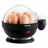 Sencor SEG 710BP max. 7 tojás, 3 fokozat, 320-380 W Fekete-Átlátszó tojásfőző