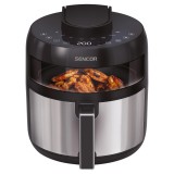 Sencor SFR 5010BK 1500 W, 5 l, max 750 g Fekete-Inox forrólevegős fritőz