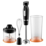 Sencor SHB4379BK 800 W, 700 ml, 2 sebesség fekete-inox botmixer szett