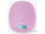 Sencor SKS 38RS konyhai mérleg, rózsaszín