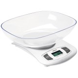 SENCOR SKS 4001WH Tálas konyhai mérleg 5kg-ig, Fehér