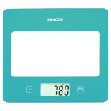 Sencor SKS 5037TQ max. 5 kg, 1 g pontosság, LCD Zöld-Fehér konyhai mérleg