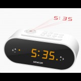 Sencor SRC 3100 W ébresztőórás rádió fehér (SRC 3100 W)
