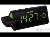 Sencor SRC 330 ébresztőórás rádió, projektoros, zöld LED kijelző