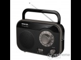 Sencor SRD 210 B hordozható rádió, fekete