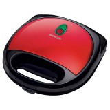 Sencor SSM 4304RD 700W 4-szeletes fekete-piros szendvicssütő