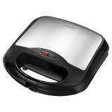 Sencor SSM 4420SS 700 W, tapadásmentes, jelzőfény Fekete-Ezüst szendvicssütő