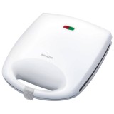 Sencor SSM 8700WH szendvicssütő, 8 háromszög szendvics, tapadásmentes bevonat, fehér