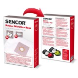 Sencor SVC 45 1.5 l, mikroszálas textil porzsák csomag (5 db porzsák és 2 × mikroszűrő)