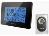 Sencor SWS 51 időjárás állomás vezeték nélküli hőmérő és Hygrometer, fekete