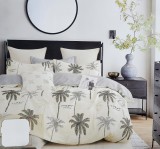 Sendia 3 részes ágyneműhuzat garnitúra, ágyneműhuzat szett, krém Pálma ágynemű