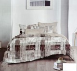 Sendia 3 részes ágyneműhuzat garnitúra, ágyneműhuzat szett, szürke Absztrakt ágynemű