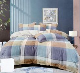 Sendia Ágyneműhuzat garnitúra, 7 részes ágynemű garnitúra szett, pasztell Csíkos ágynemű