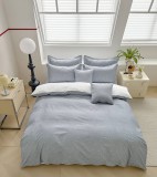 Sendia Ágyneműhuzat garnitúra, 7 részes ágynemű garnitúra szett, világos szürke Pöttyös ágynemű