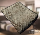 Sendia Ágytakaró pléd, nyomott mintás polár pléd, mikroszálas plüss pléd, 230x200 cm Barna csíkos