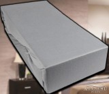 Sendia Jersey gumis lepedő 160x200 cm, Sötét szürke2 gumis lepedő