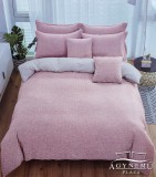 Sendia Krepp ágynemű garnitúra, 6 részes krepp ágyneműhuzat szett, Rózsaszín