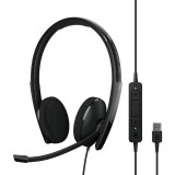 Sennheiser ADAPT 160T USB II Vezetékes USB A Fekete CC headset