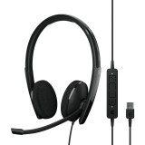 Sennheiser EPOS ADAPT 160 USB II Vezetékes USB A Fekete CC headset
