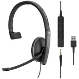 Sennheiser EPOS SC 135 mikrofonos fejhallgató (fekete)