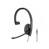 Sennheiser EPOS SC 135 UC mikrofonos fejhallgató (fekete)