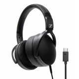 Sennheiser HD 400U vezetékes fejhallgató USB-C, fekete