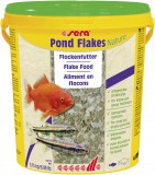 Sera Pond Flakes Nature Bioflakes lemezes tavi haltáp 10liter (007090)
