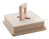 Sescent Fa poháralátét készlet 6 db