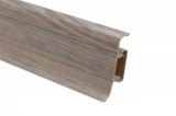 SET PVC szegő kábelcsatornás homok szürke 2500x52x22mm