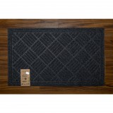 Seta Hali Eco Trend lábtörlő Contours Parquet fekete - 80 x 120 cm