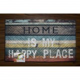 Seta Hali Eco Trend lábtörlő Lima Mat Happy Place - 45 x 75 cm